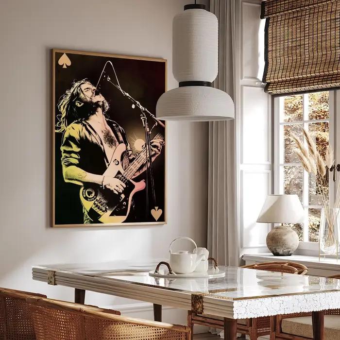 Affiche de Chanteur L-Lemmy-Kilmister