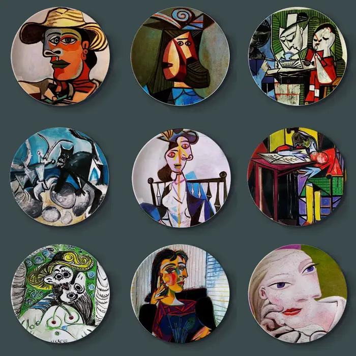 Plaques de peinture Picasso espagnol pour la décoration murale de la maison