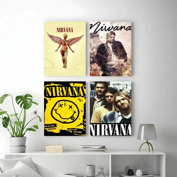Affiche Punk Hard Rock N-Nirvana