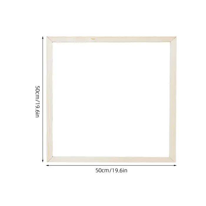 Cadre en bois massif premium 50x50cm