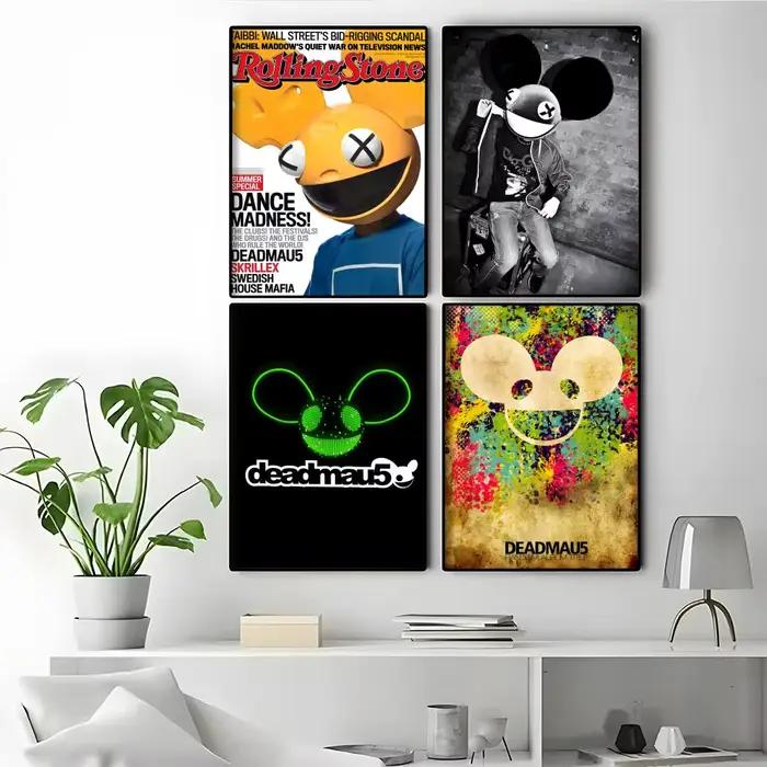 Affiche du chanteur D-Deadmau5 en PVC durable HD
