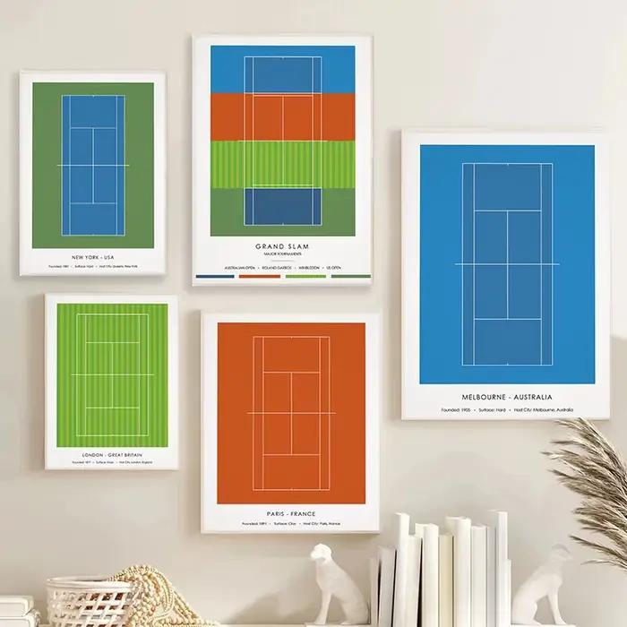 Affiche sur toile abstraite créative
