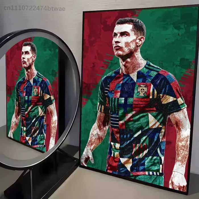 Affiche murale classique du Portugal POR 2026 WC