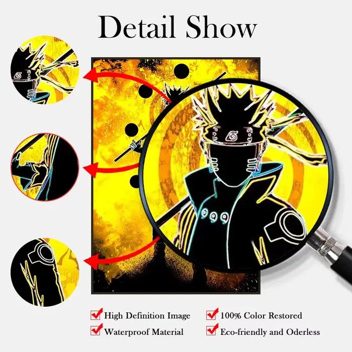 ConfrondPainting Overlord Wall Art, Shalltear Bloodfallen Manage Albedo Scroll Print, Anime Rick Canvas Poster, Home Decor