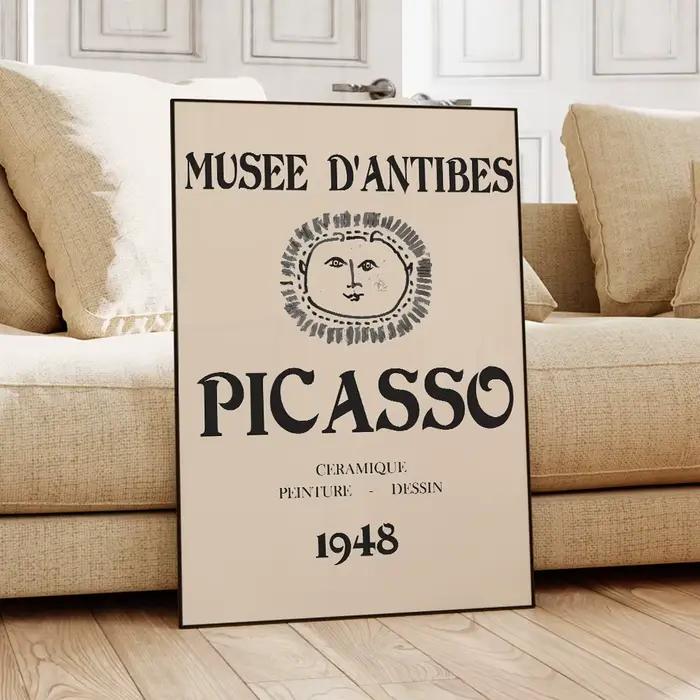 Affiches de peinture sur toile d'art mural nordique moderne