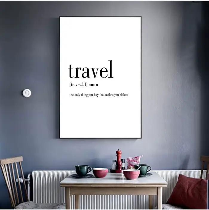 Affiches et imprimés de tableau de destin de carte d'airport