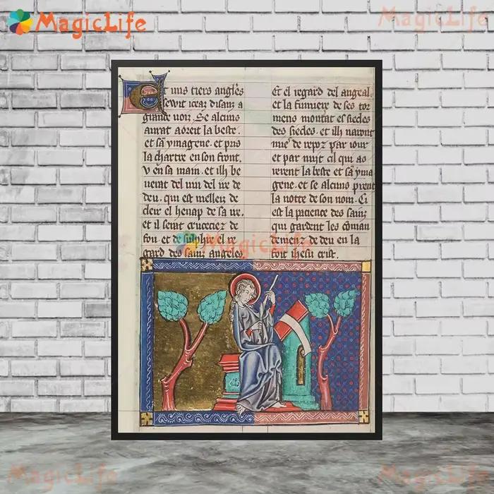 Affiches de Religion des écritures de la mythologie médiévale