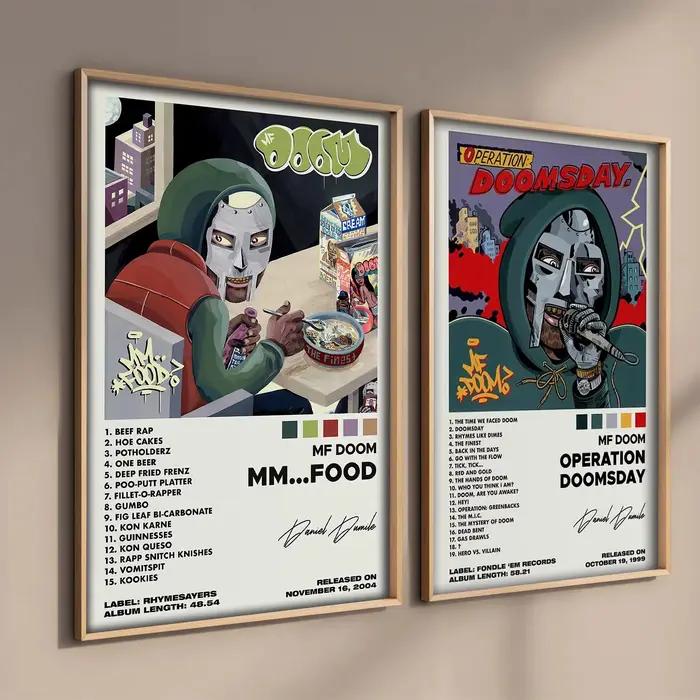 Poster Album de Bande Dessinée Doom