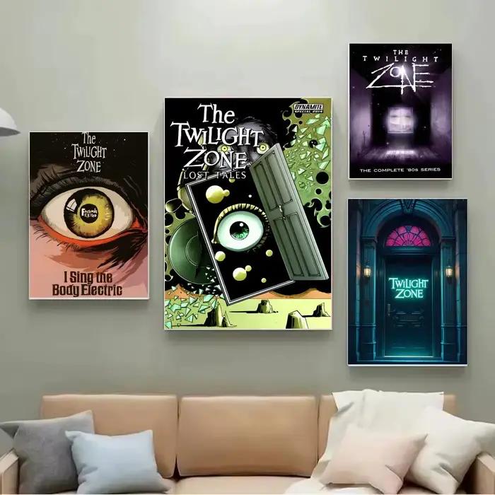Affiche de science-fiction TV Drama T-The Twilight Zone