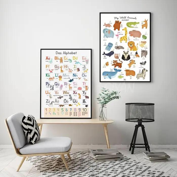 Affiche Auto-Adhésive en Papier Imperméable pour Salle de Jeux