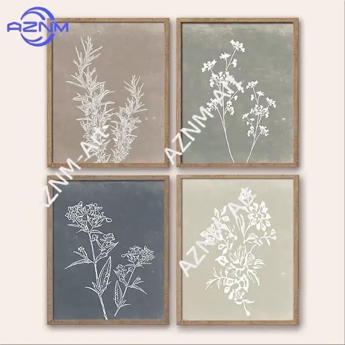 Peinture décorative de style bohème simple