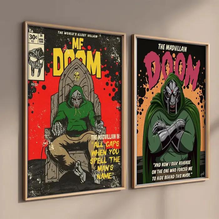 Poster Album de Bande Dessinée Doom