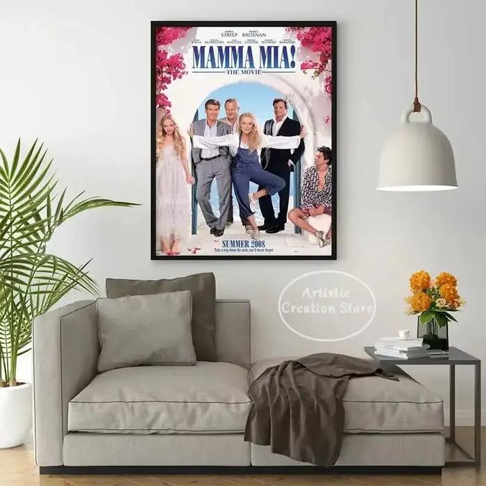 Maman Mia! Peinture sur toile de l'émission de télévision classique, impression HD, gestion pour chambre à coucher, club, café, mur de cinéma, décoration d'intérieur, cadeaux