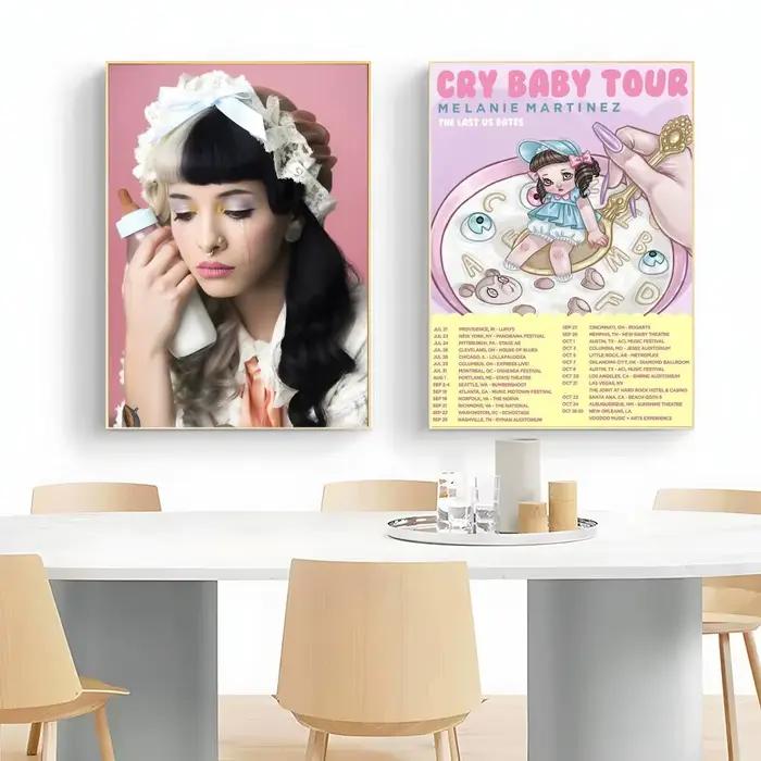 Affiche murale décorative de la chanteuse M-Melanie Martinez