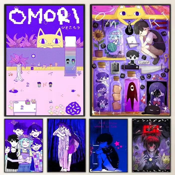 Affiche de jeu OMORI, art HD