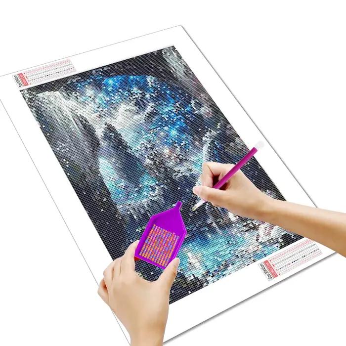 Peinture diamant paysage