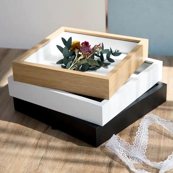 Cadre photo en bois bricolage nordique