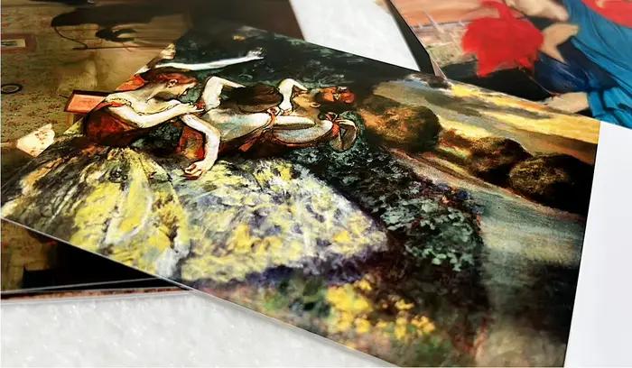 Cartes postales de la série d'artiste célèbre