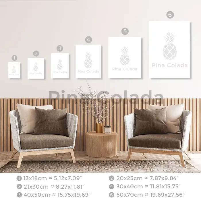 Affiches Murales et Imprimés de Fleurs Florales Beige Pastel à la Mode
