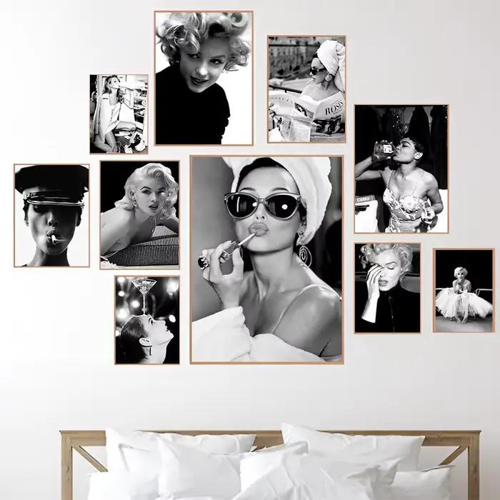 Affiches de motivation féministe Sexy