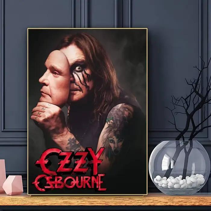 Restez Prince des ténèbres O-Ozzy O-OsbourneS affiche HD Art collant mur étanche maison salon Bar dé