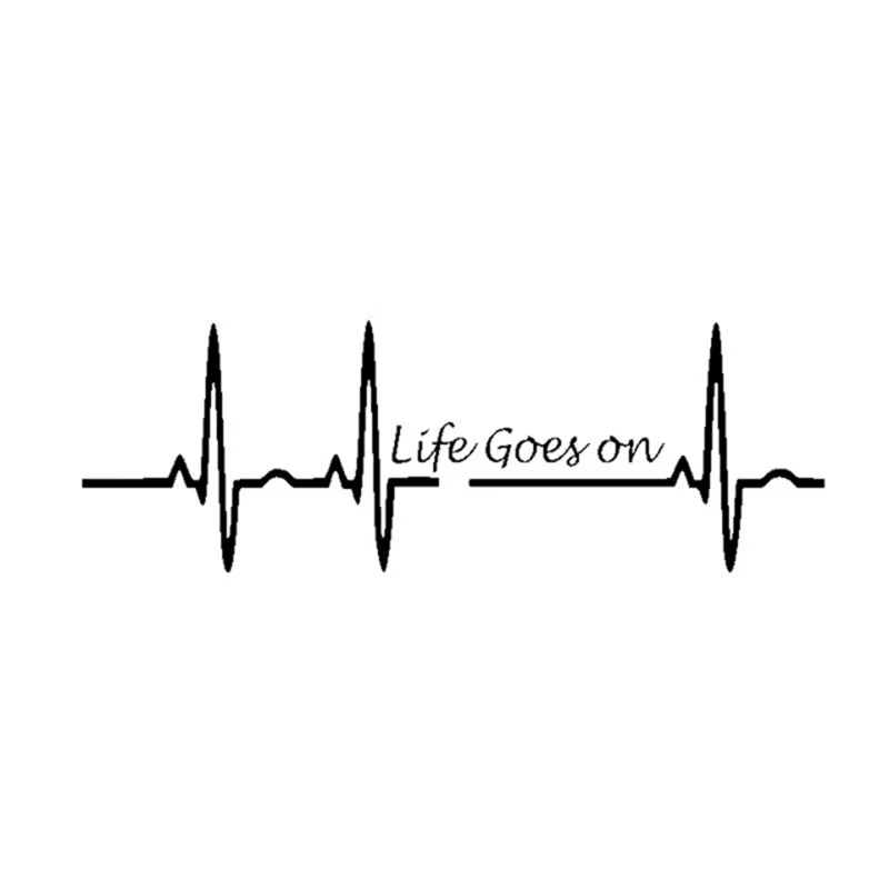Autocollant de voiture 3D Coussins Beat, TrackSub Life Goes On, décalcomanies, moulage de voiture, m