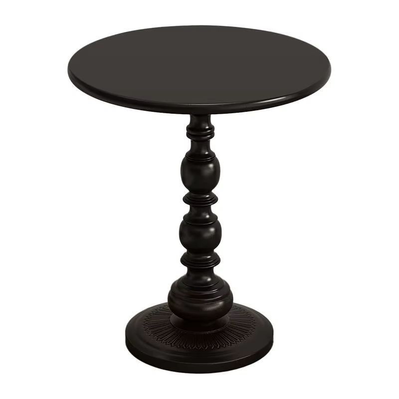 Petite table ronde en fer nordique, salon rétro, table basse, canapé mobile créatif, mini table de c