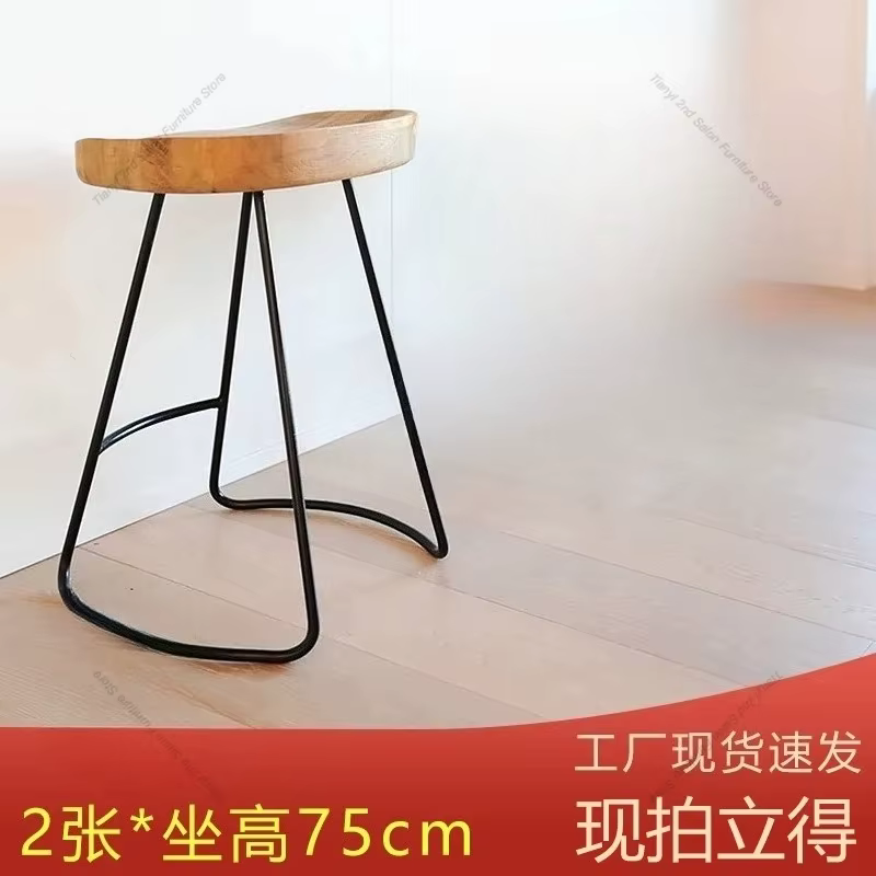 Table de Bar Nordique Originale en Bois Massif, Créateurs, délégations, Mur, Avancé, Saloon, Café, C