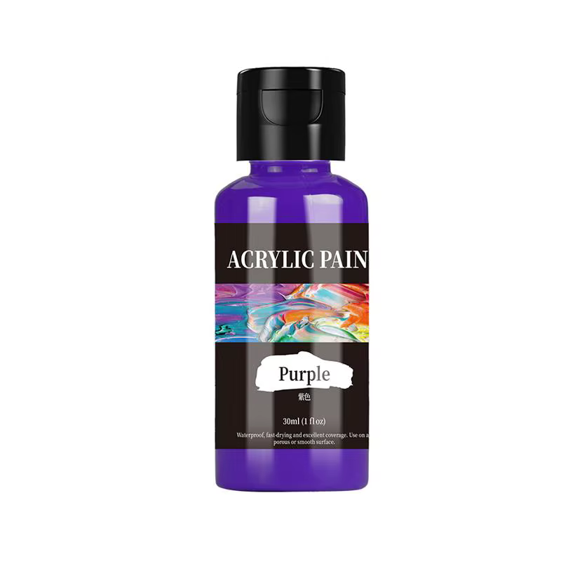Ensemble de peinture acrylique en bouteille, peinture pour vêtements en tissu, peinture Johanna pour
