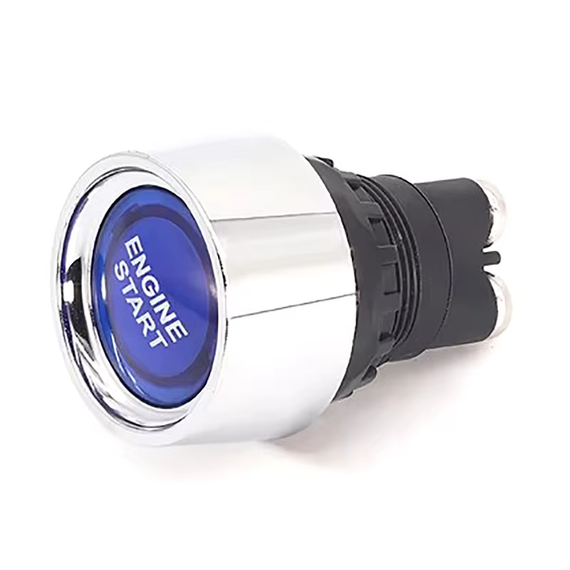 Bouton poussoir de démarrage du moteur de voiture, interrupteur sans clé, bouton de démarrage, démar