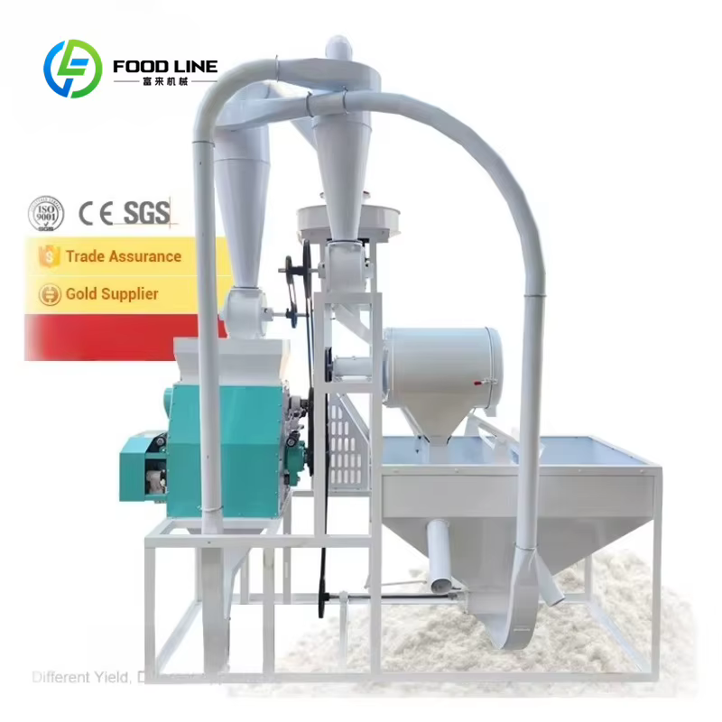 Machine à moudre la farine sur mesure pour les variétés de blé : blé dur, blé tendre, blé durum et b