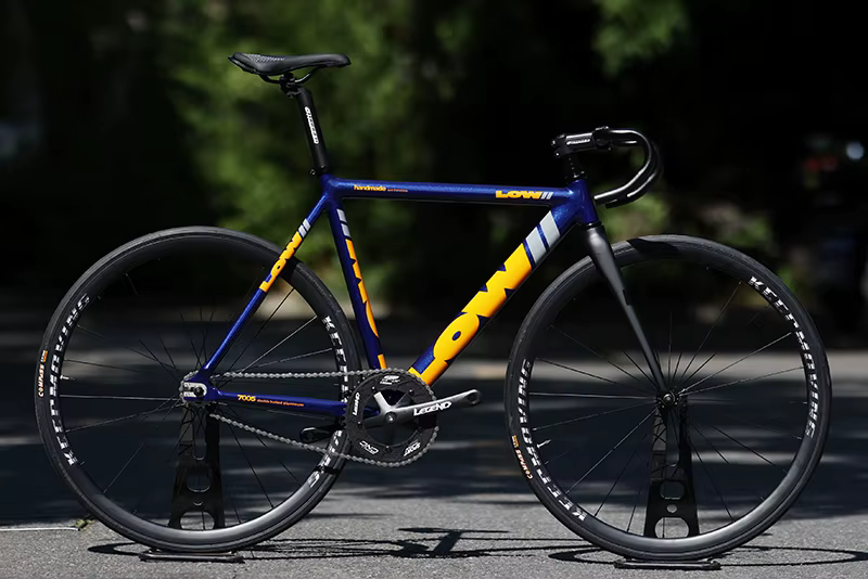 Vélo à pignon fixe 53/56/58CM, cadre en alliage d'aluminium, vitesse unique, jantes 40mm 60mm, frein