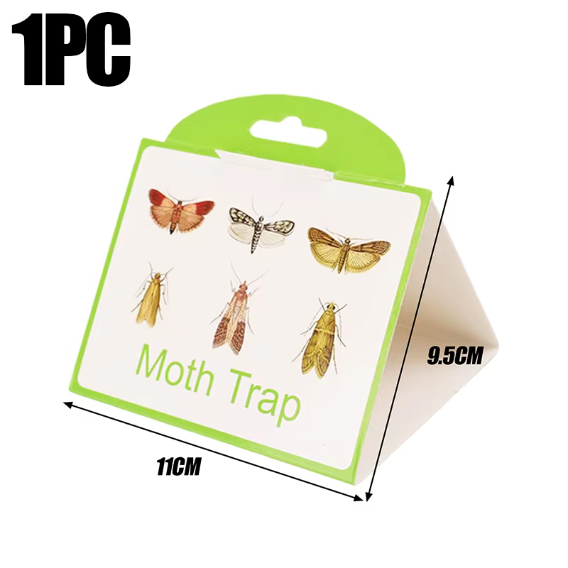 Pièges collants pour mites et insectes, piège à mouches, plaque adhésive anti-insectes pour jardin,