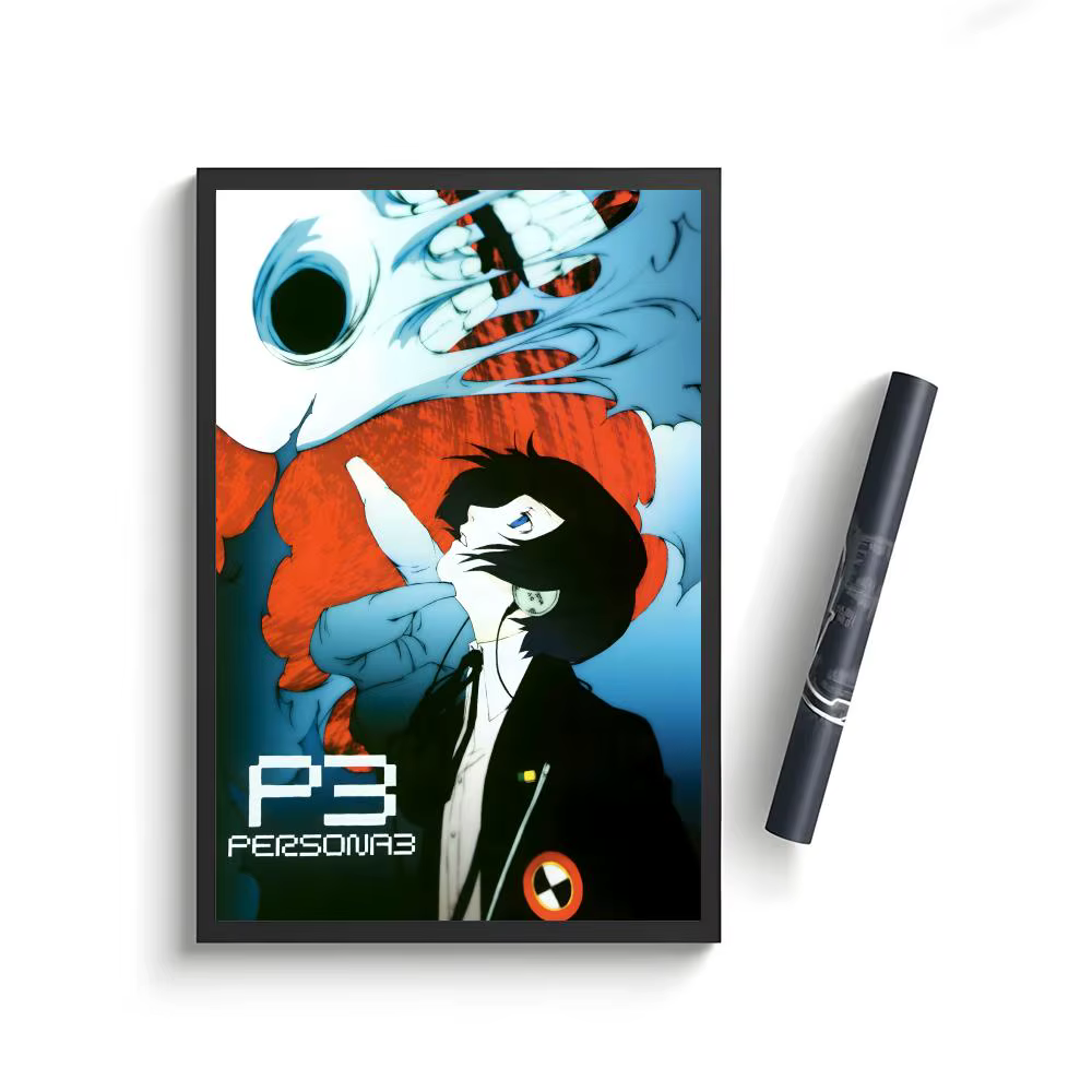 Affiche murale Game P-Persona 3 Reload, impression artistique adaptée au salon, chambre à coucher, b