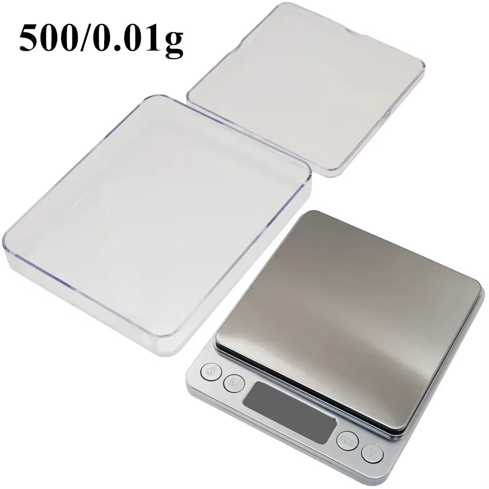 Balance de cuisine numérique de précision 0,01g 3Kg/500G LCD électronique pour aliments, régime alim