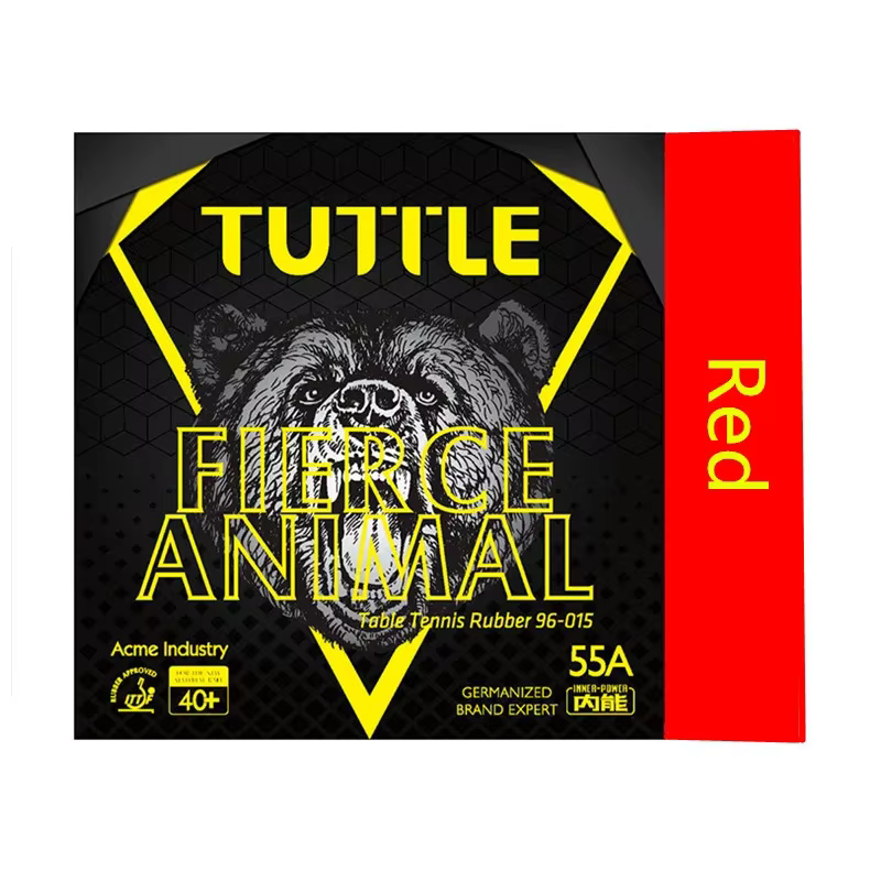 TUTTLE 55A Caoutchouc de tennis de table semi-attache 2,0 mm 50 °   Feuille de caoutchouc de ping-po