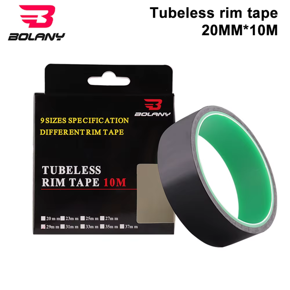Bande de jante de vélo sans chambre à air, largeur 18/21/23/25/27/29/31/33 / 35mm x 10m, ceinture de