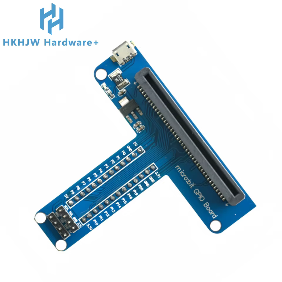 Carte de développement Microbit Carte d'extension GPIO de type T Micro:bit Carte adaptateur de planc