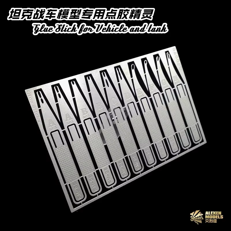 Bâtons de colle de type général Alexen Models AJ0070, bâton de distribution de colle 502, outils pou
