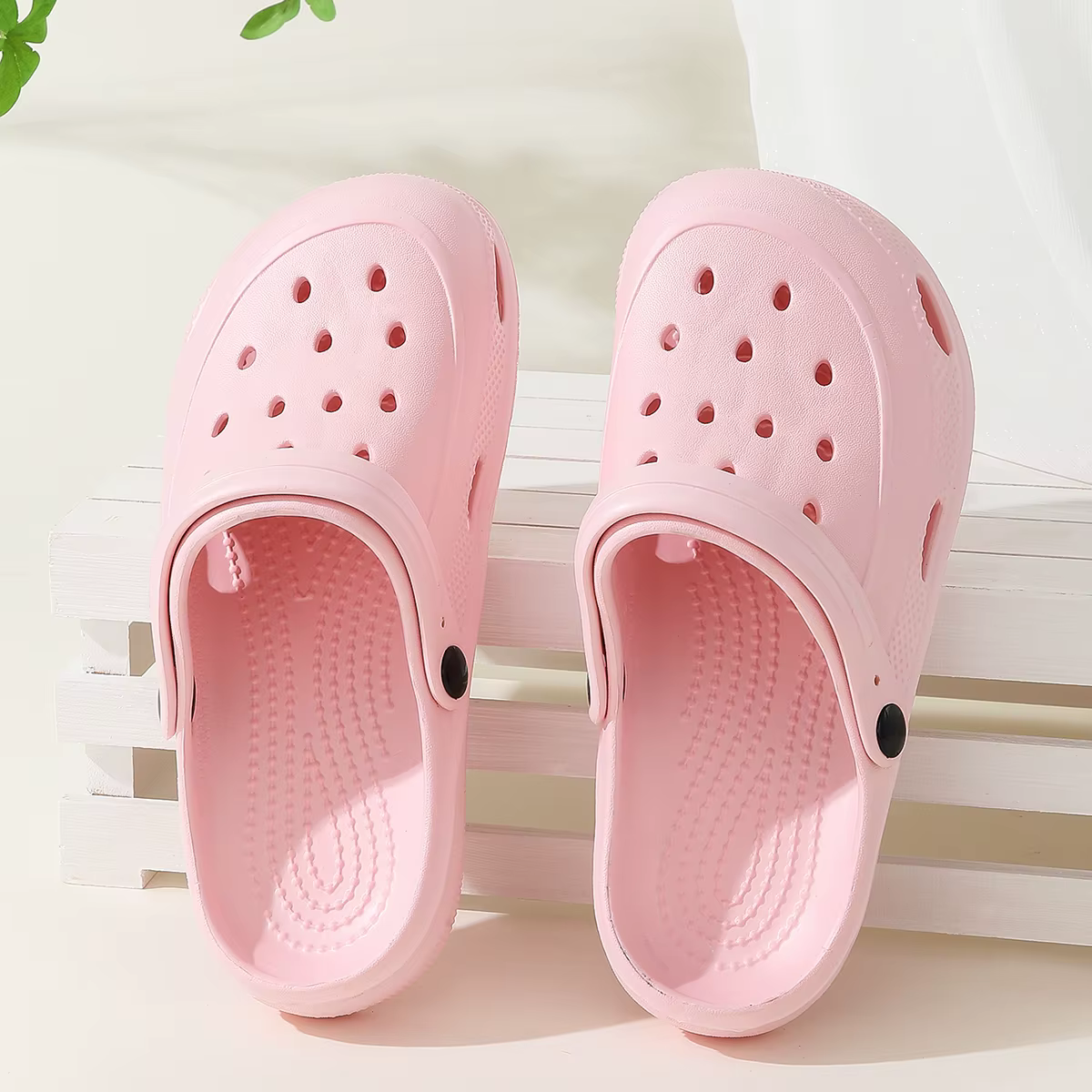 Chaussures Crocs pour femmes, Vêtements d'extérieur pour filles, Pantoufles Baotou pour couples, Cha