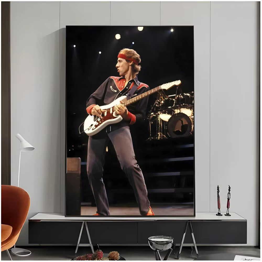 Affiche de groupe de rock classique D-Dire Straits, impression décorative pour salon et chambre à co