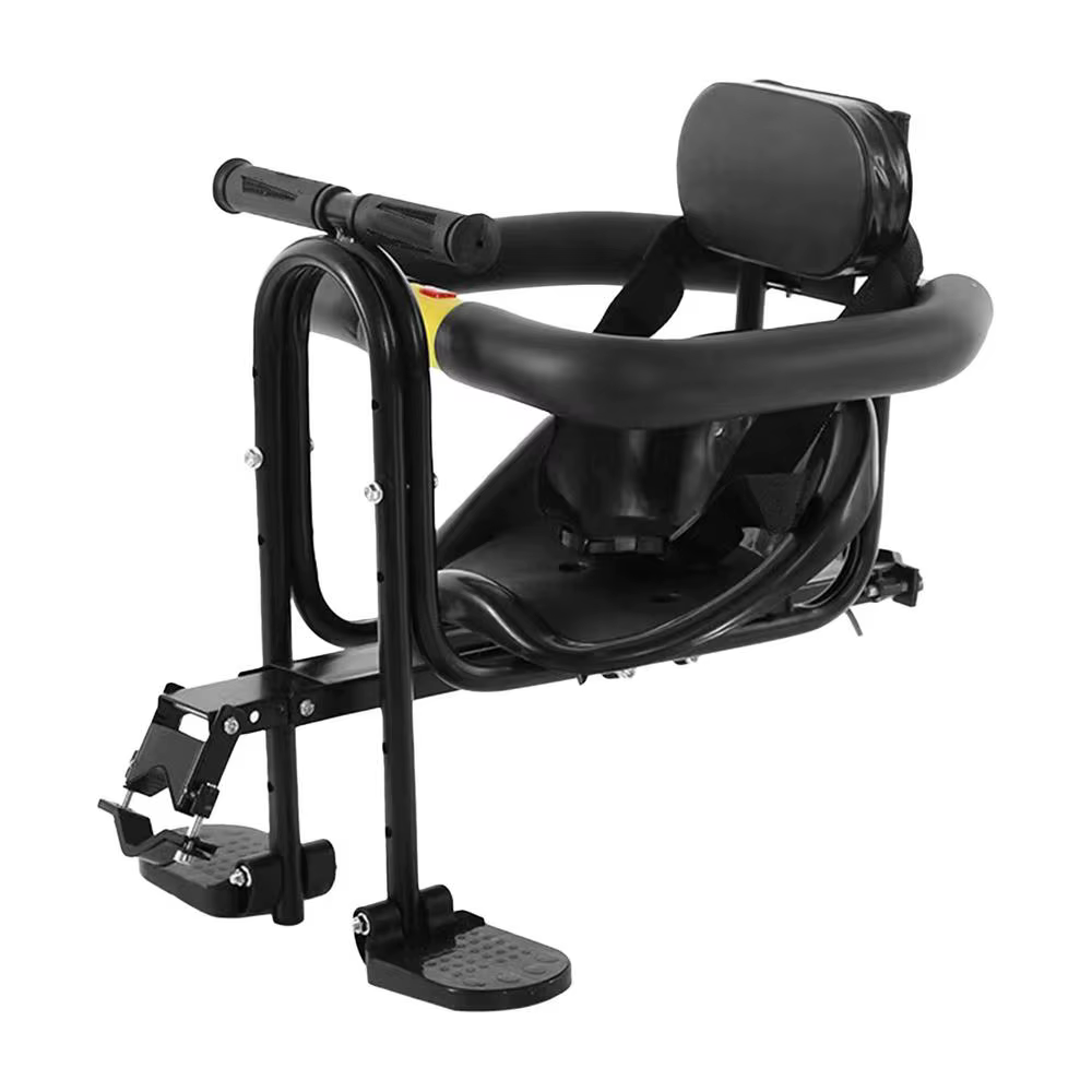 Siège de vélo avant sécurité enfant selle enfant avec pédales et Support pour vtt vélo de route sell