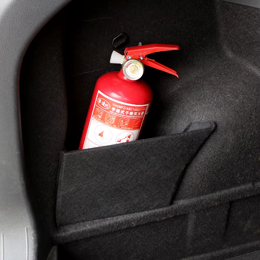 Panneau de séparation de coffre arrière de voiture, organisateur de rangement latéral pour Volkswage