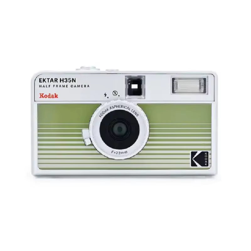 KODAK EKTAR-Appareil photo demi-cadre H35N, appareil photo à film réutilisable avec flash, original,