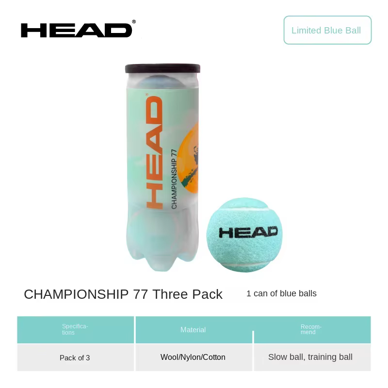 HEAD 2025 Nouvelle balle de tennis chinoise en édition limitée pour la Saint-Valentin, haute élastic
