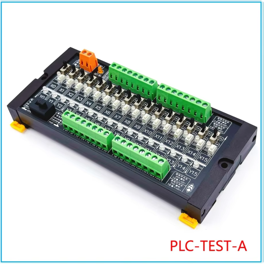 Carte de test PLC, module de débogage d'entrée et de sortie à 16 canaux