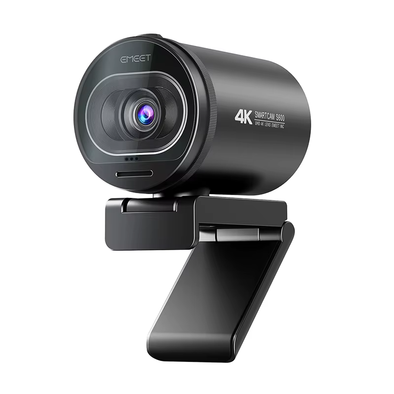 Webcam 4K pour Streaming, Caméra Web 1080P 60FPS USB EMEET S600 avec Autofocus et Micros pour TikTok