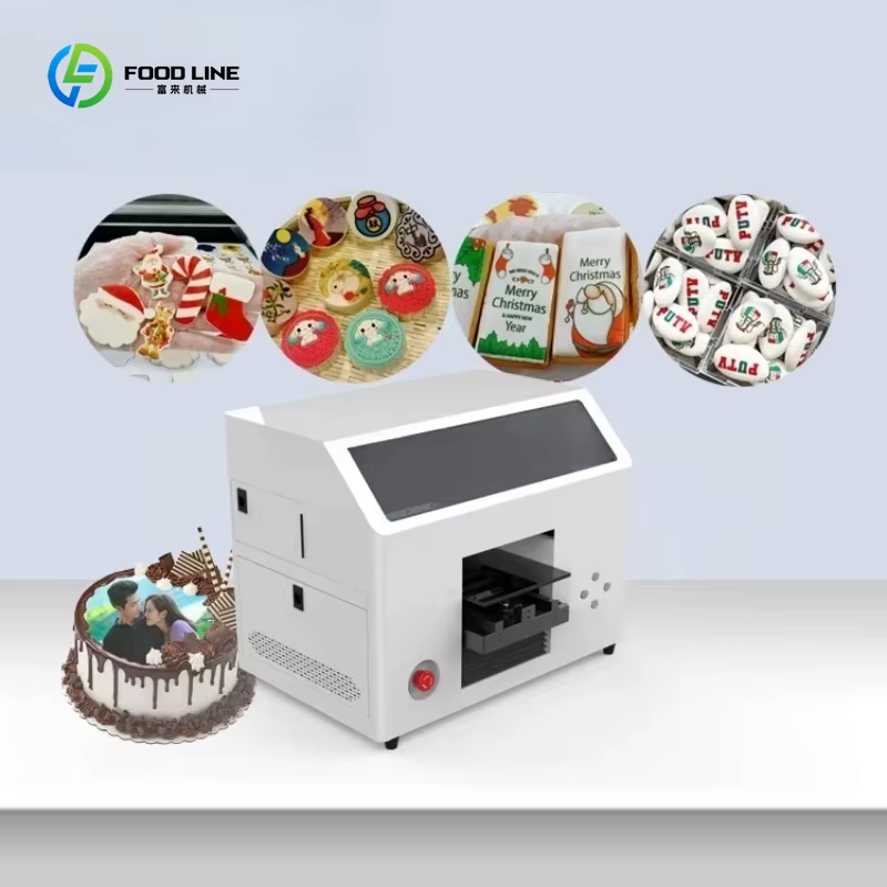 Machine d'impression alimentaire pour confiseries, macarons, chocolats, dragées, bonbons, biscuits, 