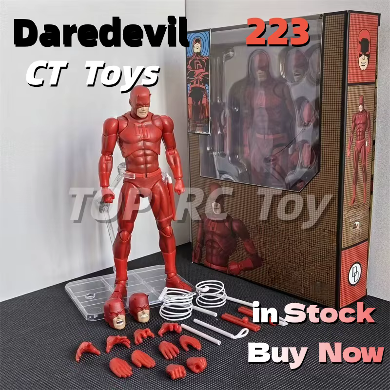 CT Daredevil Figure Mafex 223 Version bande dessinée Shf Anime Figurine Statue modèle enfants Anime 