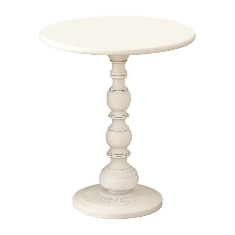 Petite Table ronde en fer nordique, rétro, pour salon, café, canapé Mobile créatif, Mini Table de ch
